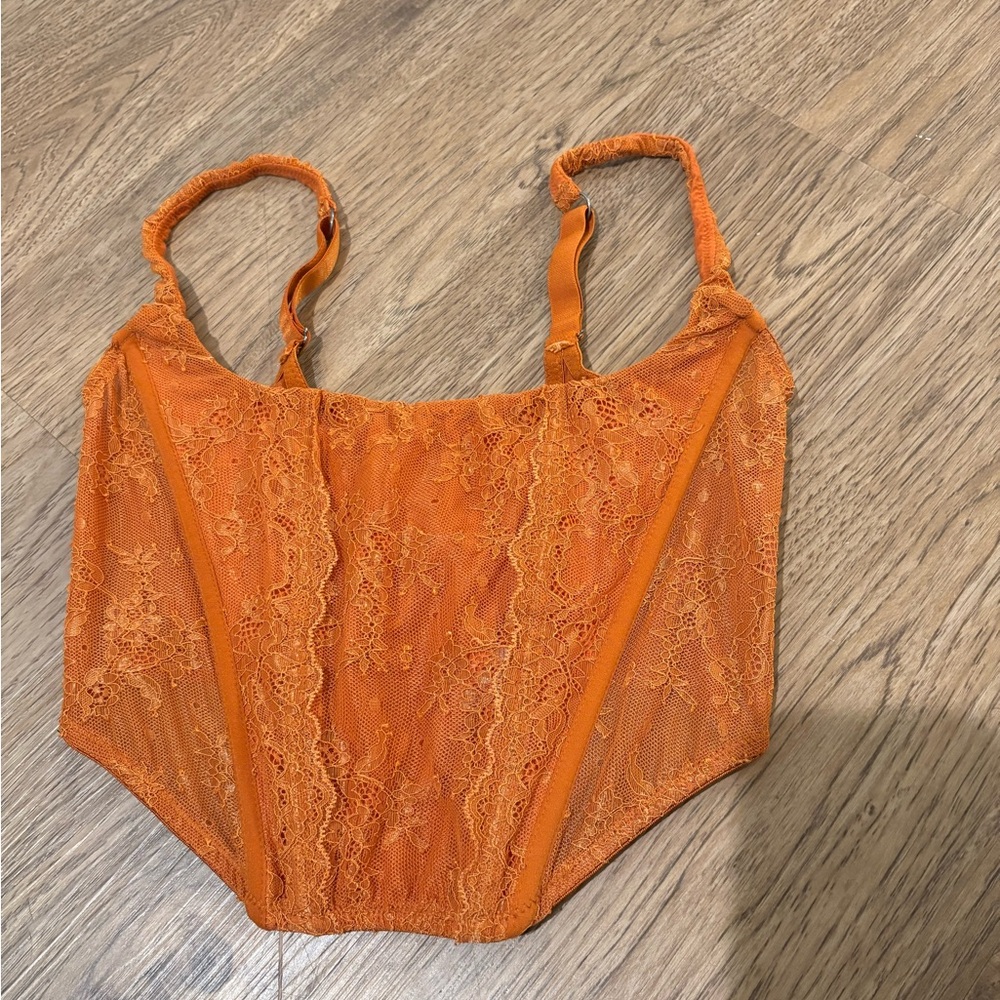 Urban Outfitters Orange Fabric Detail